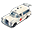 Mercedes Benz Ambulance With Open Boot Icon 32x32 png